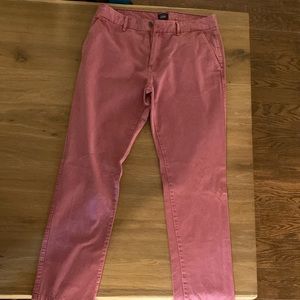 Gap red khaki pants